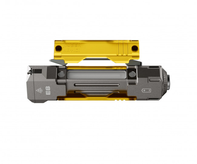 Ліхтар із титану та потрійним джерелом світла Wuben E8 Compact Magnetic Modular Titanium Edition